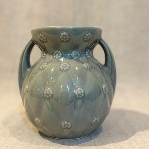 Vintage SHAWNEE 2 Handled Vase